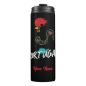 Portugal Barcelos Hahnensymbol Thermal Tumbler Thermosbecher (Vorderseite)