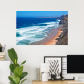Portugal Beach Poster (Heimbüro)