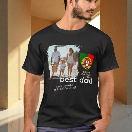 Portugal Best Vater Tshirt, Foto, Vatertag T-Shirt