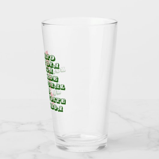 Portugal Bom Dia Boa Tarde Boa Noite Beer Glas (Links)