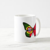 PORTUGAL BUTTERFLY KAFFEETASSE (VorderseiteRechts)