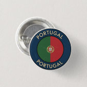 Portugal Button (Vorne & Hinten)