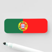 portugal country flag symbol namensschild (Beispiel)