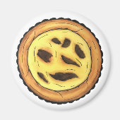 Portugal Custard Egg Tart Pastel Pastéis de Nata Magnet (Vorne)