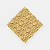 Portugal Custard Egg Tart Pastel Pastéis de Nata Serviette (Ecke)