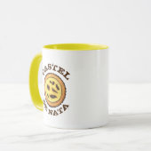 Portugal Custard Egg Tart Pastel Pastéis de Nata Tasse (Vorderseite Links)