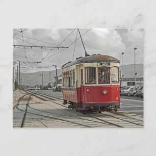Portugal: Die Straßenbahn Sintra und Praia das Mäç Postkarte