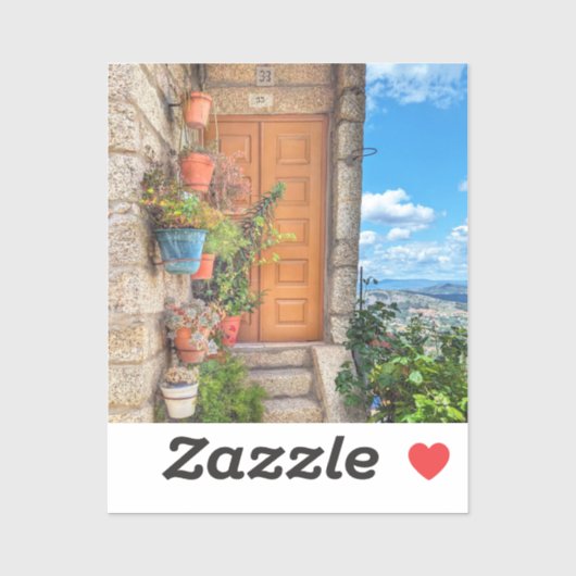 Portugal Door Aufkleber (Blatt)