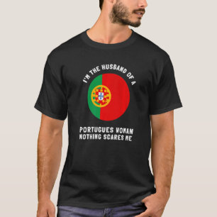 Portugal Ehefrau Heritage Roots and Egg Ta T-Shirt