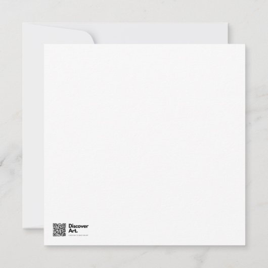 Portugal Einladung zur Hochzeit | Blaue Fliesen (Rückseite)