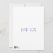 Portugal Einladung zur Hochzeit | Blaue Fliesen (Rückseite)