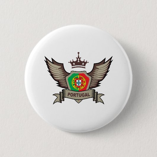 Portugal-Emblem Button (Vorderseite)