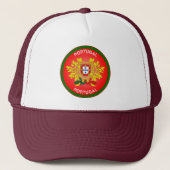 Portugal-Erbe-Emblem Truckerkappe (Vorderseite)