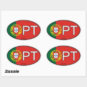 Portugal Euro Sticker (Blatt)