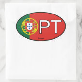 Portugal Euro Sticker (Tasche)