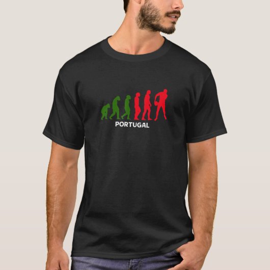 Portugal Evolution Rugby T-Shirt (Vorderseite)