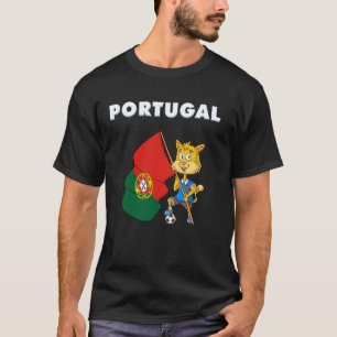 Portugal Fan Portugiesische Hauskatzen T-Shirt