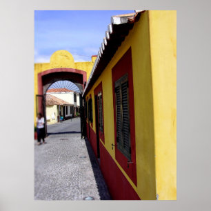 Portugal: Farben des Posters Funchal Poster