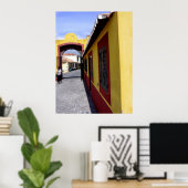 Portugal: Farben des Posters Funchal Poster (Heimbüro)