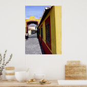 Portugal: Farben des Posters Funchal Poster (Küche)