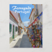 Portugal Ferragudo an der Algarve Postkarte (Vorderseite)