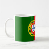 Portugal Flag Ceramic Mug – Patriotic Coffee Cup Kaffeetasse (Links)