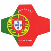 Portugal Flag Fußball-Ball Fußball (Flach)