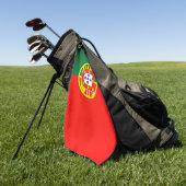Portugal Flag Golf Tower Golfhandtuch (Gras)