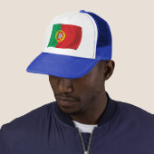 Portugal Flag Hat Truckerkappe (Beispiel)