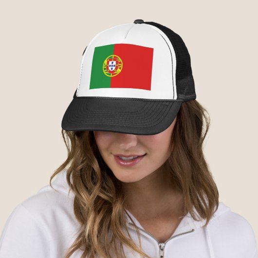 Portugal Flag Hat Truckerkappe (Beispiel)