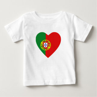 Portugal Flag Herz T - Shirt
