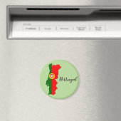 Portugal-Flag-Karte Magnet (In Situ (Geschirrspüler))