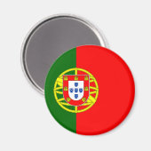 Portugal Flag Magnet (Vorderseite/Rückseite)