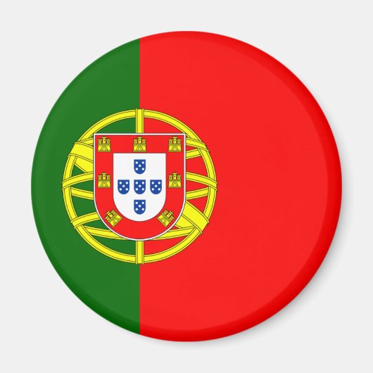 Portugal Flag Magnet (Vorne)