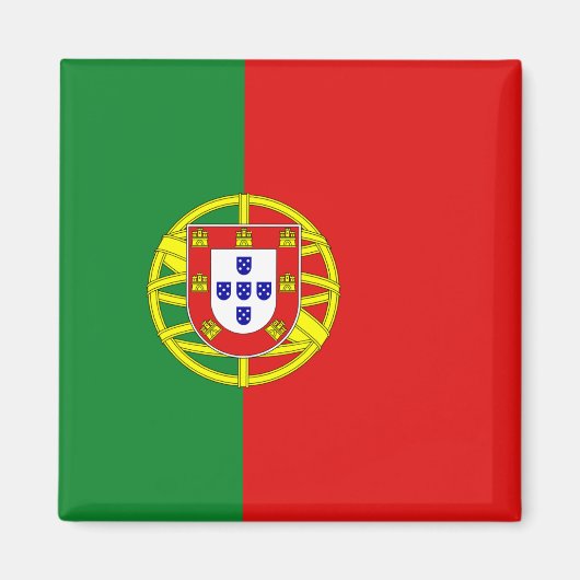 Portugal Flag Magnet (Vorne)