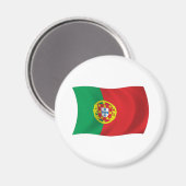 Portugal Flag Magnet (Vorderseite/Rückseite)