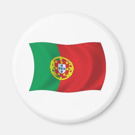 Portugal Flag Magnet (Vorne)