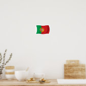 Portugal Flag Poster Print (Küche)