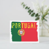 Portugal Flag Postkarte (Stehend Vorderseite)