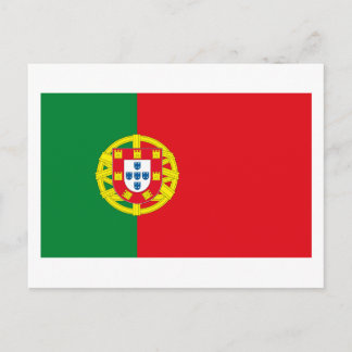 Portugal Flag Postkarte