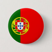 Portugal flag Round Button (Vorderseite)