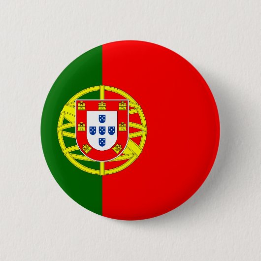 Portugal flag Round Button (Vorderseite)
