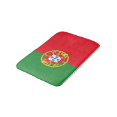 Portugal-Flagge Badematte (Schrägansicht)