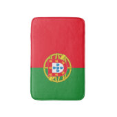 Portugal-Flagge Badematte (Vorderseite Vertikal)