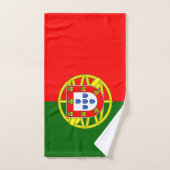 Portugal-Flagge Badhandtuch Set (Handtuch)
