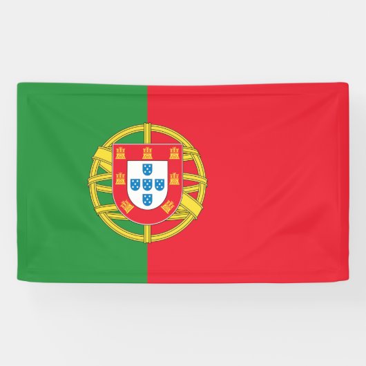 Portugal-Flagge Banner (Horizontal)