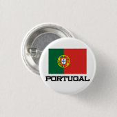Portugal-Flagge Button (Vorne & Hinten)