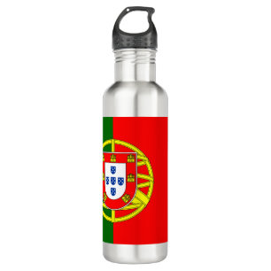Portugal-Flagge Edelstahlflasche
