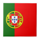 Portugal-Flagge Fliese (Vorderseite)