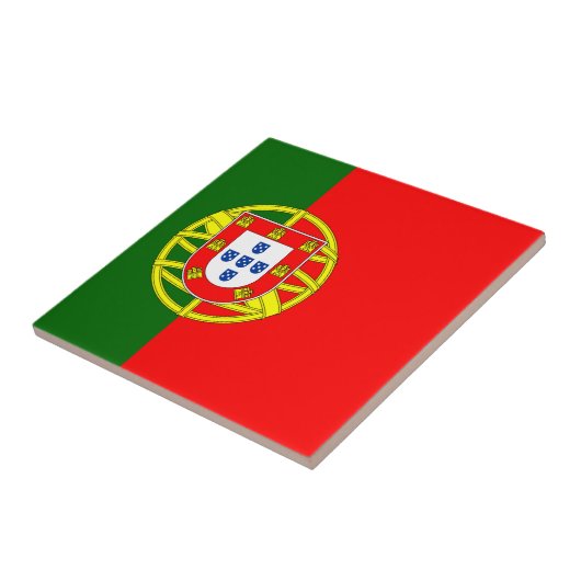Portugal-Flagge Fliese (Seite)